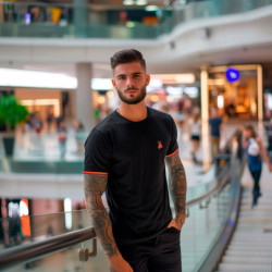 Camiseta PN431936 Básica Para Hombre