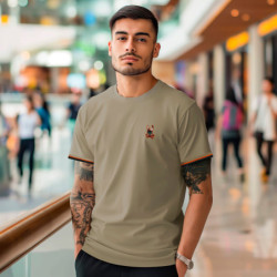 Camiseta PN431936 Básica Para Hombre