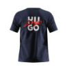 Camiseta PN452096 Estampada Oscuro Para Hombre