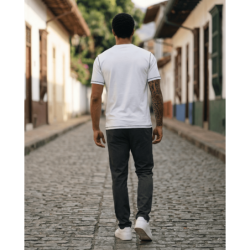 Camiseta PN171776 Básica Para Hombre