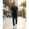 Camiseta PN100800 Básica Oscuro Para Hombre