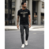 Camiseta PN212416 Básica Oscuro Para Hombre