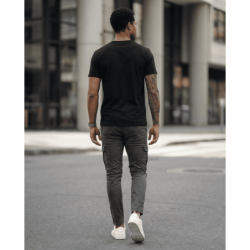 Camiseta PN212416 Básica Oscuro Para Hombre