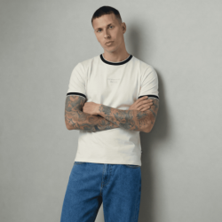 Camiseta PN843648 Básica Para Hombre