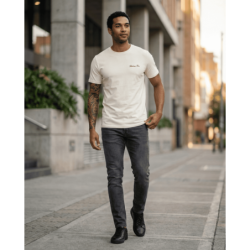 Camiseta PN067840 Básica Para Hombre