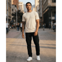 Camiseta PN451520 Básica Para Hombre