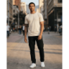 Camiseta PN451520 Básica Para Hombre