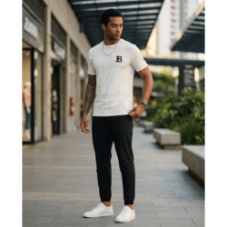 Camiseta PN307776 Básica Oscuro Para Hombre