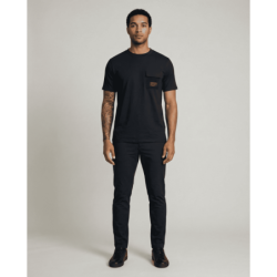 Camiseta PN394176 Básica Oscuro Para Hombre