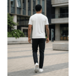 Camiseta PN394176 Básica Oscuro Para Hombre