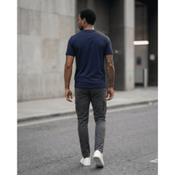 Camiseta PN729216 Básica Oscuro Para Hombre