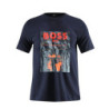Camiseta PN487488 Estampada Oscuro Para Hombre