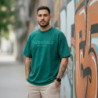 Camiseta PN267648*1 Oversize Pickling Cafe Para Hombre